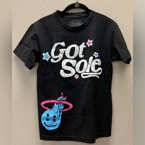 Got Sole -  Small - “Miami” - Graphic T‑Shirt in Black